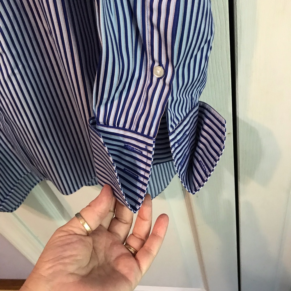 Thomas Pink Mens Button Down 16 1/2” - Picture 6 of 7